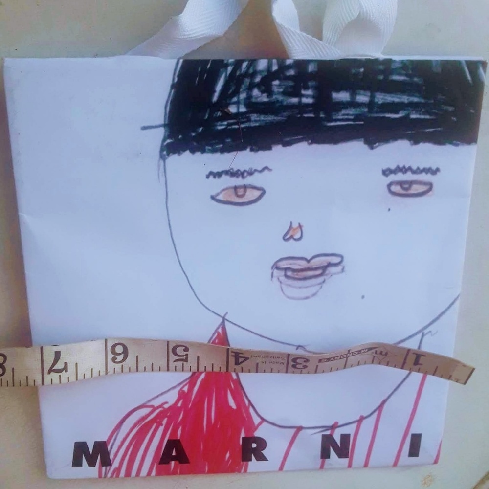 Marni DESIGNER party loop bag shopping gift lot 10